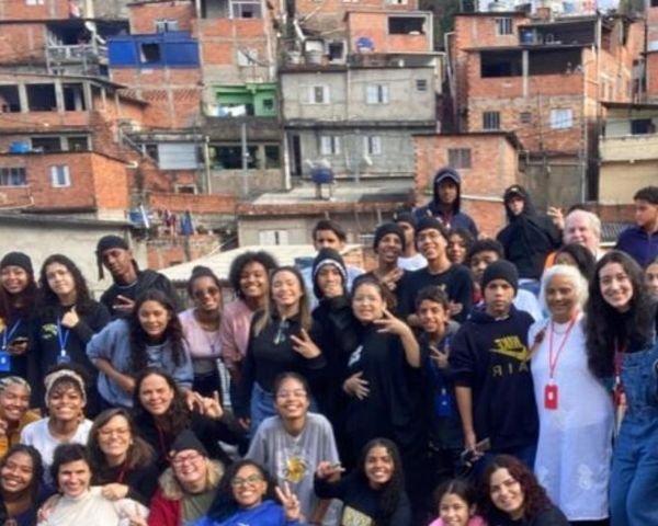 Na laje do Instituto Favela da Paz